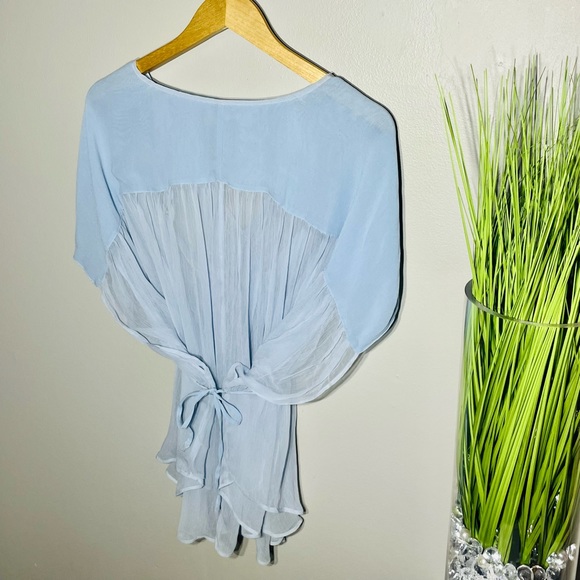 Anthropologie Floreat Olia gauzy chiffon blouse - Picture 3 of 5